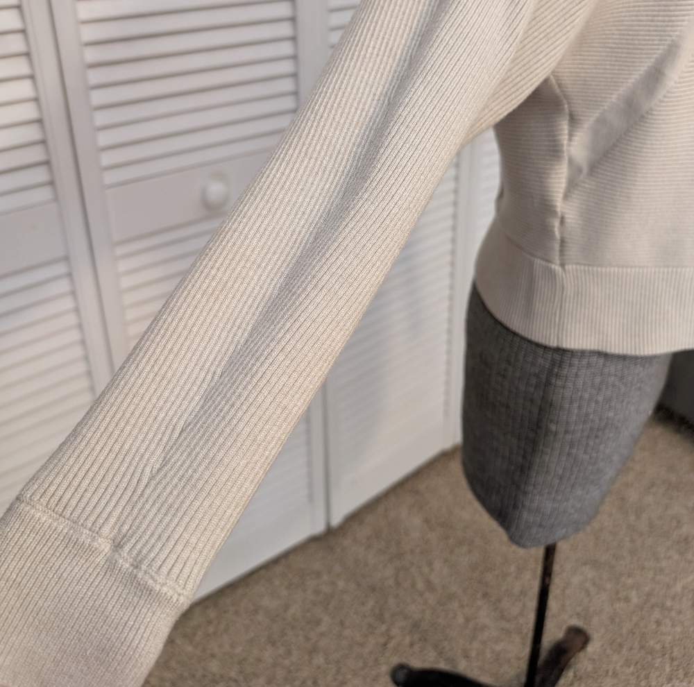 Truth Cream Ribbed Sweater - Picture 4 of 6